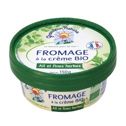 Fromage frais a tartiner. ail