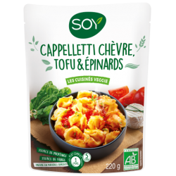 Cappelletti epinards tofu...
