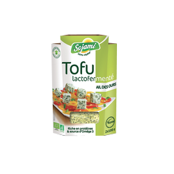 Tofu lactofermente al'ail...